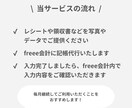月100仕訳！freee会計の記帳代行します 仕訳や会計処理に不安があるスモールビジネスオーナー様へ イメージ3