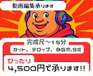 4,500円でYouTube動画編集します 4,500円以上頂きません！！！ イメージ1