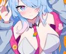 ポップで可愛いキャラクターイラストを描きます SNS映えするアニメ塗りのキャッチーなイラストが欲しい方に イメージ3