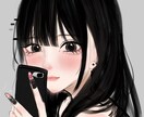 大人っぽ可愛いイラストかきます リアル寄りの可愛いイラスト描きます イメージ3