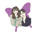シンプルおしゃれなイラスト描きます アイコンから雑誌・webマガジンの挿絵にも イメージ6