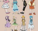 イラスト全般描きます かわいい女の子が得意です!お気軽にご相談ください! イメージ3