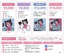 アイコン・1枚絵・似顔絵などイラスト提供します キラキラ×レトロなイラストで個性をアピール イメージ2