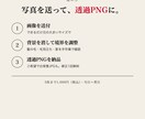 画像の背景を透過・切り抜きします 5枚1,000円。商品・人物・ロゴを透過PNGに。当日納品 イメージ2