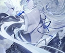 企業実績有/一枚絵作成いたします MVイラスト・サムネイル・配信者記念イラスト等作成します イメージ5