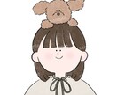 シンプル可愛い！アイコンや似顔絵風イラスト描きます アイコンオーダーはじめての方も◎丁寧に聞き取り行います！ イメージ10