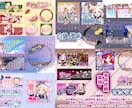 IRIAM・Twitter用ヘッダー作ります IRIAMやTwitter用の可愛いヘッダーをお作りできます イメージ1