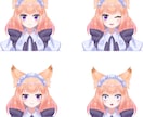 Vtuber・Live2dモデリング作成します キャラデザイン・イラスト作成・モデリング依頼承ってます。 イメージ4
