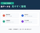 Excel・CSVを見やすく整理します 重複・表記ゆれ・空欄を整えて納品します イメージ1