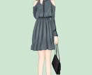 ファッションイラスト描きます 商用、SNS活用、アイコン使用も可能！ イメージ7