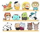目を引く！唯一無二のキャラクターを作ります 商用・二次利用やグッズ化したい方へ イメージ5