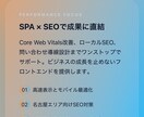 iosチックなモダンなホームページを作ります ガラス風デザイン×グラデーションで高級感を演出します。 イメージ1