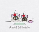デザートタイムのペットちゃんのイラストを制作します ペットちゃんの頭にトッピングを乗せたデザートタイムのイラスト イメージ5