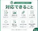 WordPressの修正・更新・設定を代行します 小さな修正3点まで丁寧に対応します イメージ3