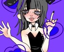 SNSのアイコンなどイベントのイラストを書きます サブカル×病み可愛いが得意です！ イメージ4
