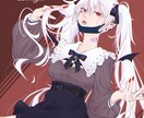 挿絵やアイコン、キャラデザ制作致します 動画用サムネ、ヘッダー、MV静止イラストもOK！ イメージ4