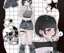 立ち絵・1枚絵制作します かわいくてポップなイラストを描きます❕ イメージ5