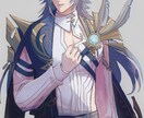 人物イラスト作成|アイコンやイラスト描きます 一枚絵、立ち絵など、一枚一枚丁寧に対応いたします イメージ8