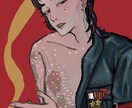 期間限定価格　イラストお描き致します レトロ／アングラ系統のイラストお描きいたします! イメージ9