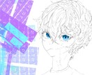 キャラクターイラスト丁寧に作成してます 女性顔のアイコンやスマホの壁紙など受付ます。 イメージ2