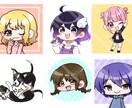 SNSなどのアイコンを描きます デフォルメ調のかわいいイラストです！ イメージ4