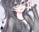 商用可/アイコン・一枚絵など作成します 寒色系のカワイイ女の子を描きます！ イメージ1