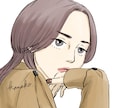 手描き感のある人物アイコンを描きます 目を引く人物(オリジナル)アイコンはいかがですか？ イメージ7