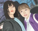 似顔絵・人物イラスト描きます 用途自由!個人様がご自由に使用できるイラストを描きます! イメージ2