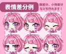 商用・二次利用可！◎かわいいミニキャラ描きます 配信、グッズ、動画、立ち絵、アイコンなどに！ イメージ3
