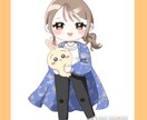 可愛いポップなちびキャラ調で似顔絵描きます ちびキャラ・デフォルメの似顔絵をお描きします！ イメージ5