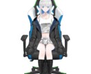 限定1点　女の子　銀髪VTuberモデル販売します 初期PR　設定サポート致します　VTS対応 イメージ4