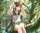 VTuberさん向け 活動用イラスト描きます 透明感重視＆SNS映えを意識したイラスト イメージ1
