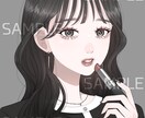 メイクも可愛いSNSアイコン制作します あなたのアイコンを可愛くメイクアップ♡ イメージ1