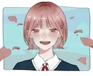 温かみのある可愛らしいSNS用アイコンを描きます 可愛らしいアイコンを求めている方へ女の子イラストが得意です イメージ1