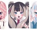 バストアップイラスト描きます 自己満クオリティバストアップイラスト描きます♩ イメージ4