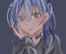 厚塗りでアイコン用イラストの作成承ります ダークな雰囲気からファンタジー系まで幅広く イメージ1