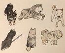あなたの家族（ペット）を描きます 【色鉛筆で、ちょっとポップでかわいく♪】 イメージ2