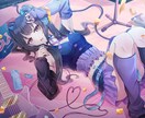 アイコンや1枚絵等！イラスト全般お受け致します キャラデザからの制作も参ります。 イメージ3