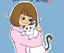 ゆる似顔絵がかわいいポップなアイコン描きます 手書きのゆる絵 シンプルでおしゃれな似顔絵アイコンオーダー イメージ5
