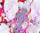 ボカロMV・ジャケのアートチックな一枚絵作ります アートチックでサブカルな一枚絵描きます。可愛くて不気味です イメージ2