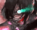 一枚絵を描きます 少々荒いタッチのイラストをご希望の方へ イメージ2