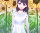 歌ってみた等のサムネイルを制作します パッと目を引くようなかわいいイラストを作成いたします！ イメージ3