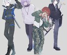 TRPG/ゲーム/配信などの立ち絵を制作いたします 【全身8,000円から】立ち絵を制作いたします。 イメージ4