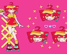 超病みかわポップなデフォルメイラスト制作します SNSアイコンやMVに！キャラクターデザインも制作可能！ イメージ9