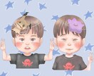 可愛くて優しいお子様の似顔絵をかきます お子様のかわいい瞬間を、ふんわり似顔絵で残してみませんか？ イメージ8
