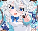 可愛く、目を引く素敵なイラスト作成いたします 立ち絵、1枚絵、キャラクターデザインなんでもおまかせ下さい！ イメージ1