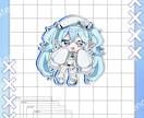 商用利用◎可愛いSDイラストをお描きします キャラデザや衣装デザインも可能なSDイラストをお描きします！ イメージ9