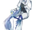 キャラクター立ち絵を描きます 細やかで厚塗りなキャラクター立ち絵を作成します。 イメージ7