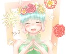 創作オリジナル・版権二次創作のアイコン制作します プレゼント用アイコン・観賞用イラスト等ご依頼受付中 イメージ2