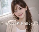 今日の出来事☘️あなたの今日のお話聞きます あなたの今日の出来事、ふわっと聞かせてください✨ イメージ1